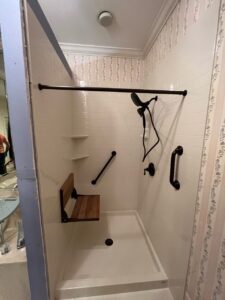 New shower installation in Huntsville and Madison, AL
