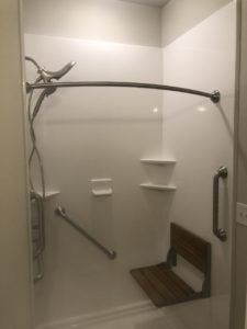 bathroom for seniors shower remodel after