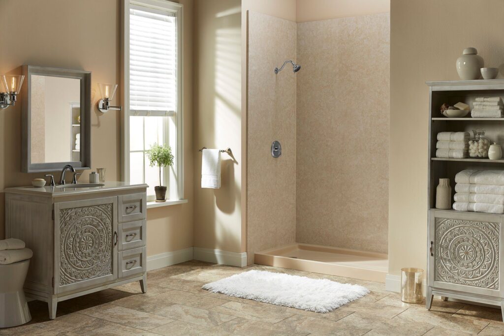 walk-in tub vs standing shower