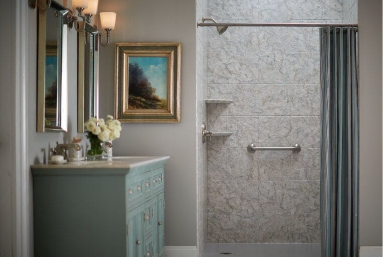 stylish multigenerational bathroom