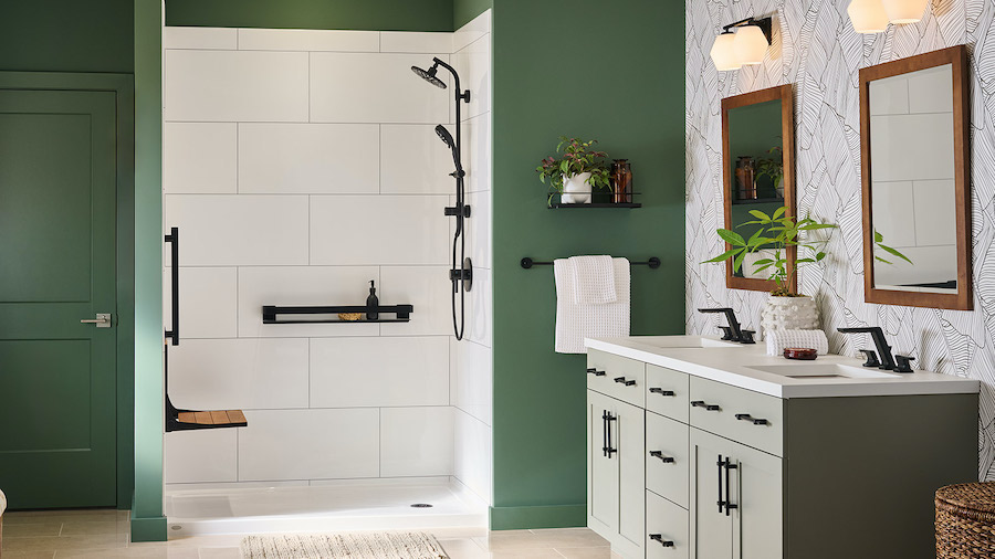 New bathroom in Center Point