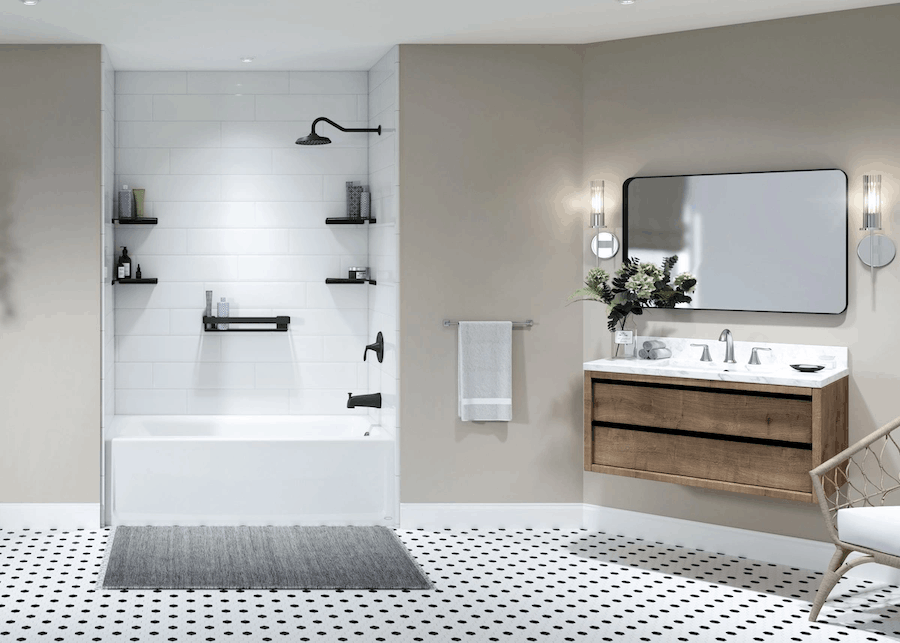 New bathroom in New Castle