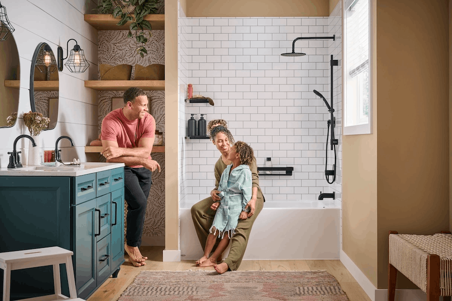 Explore how a bathroom remodel adds home value, from tub replacements to shower upgrades